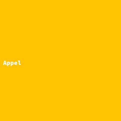 Hersteller: Appel