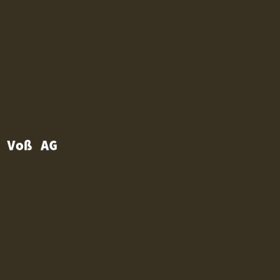Hersteller: Voß AG