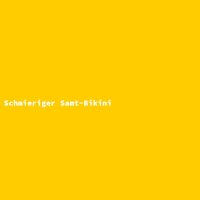 Schmieriger Samt-Bikini