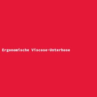 Ergonomische Viscose-Unterhose