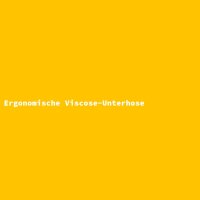 Ergonomische Viscose-Unterhose