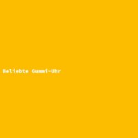 Beliebte Gummi-Uhr
