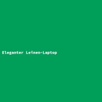 Elegant Linen Laptop