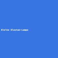 Kleine Elastan-Lampe