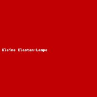 Kleine Elastan-Lampe