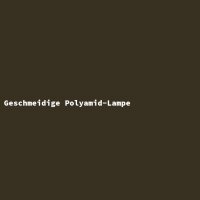 Smooth Polyamide Lamp