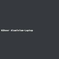 Bold Aluminum Laptop