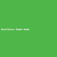 Rustikales Gummi-Hemd
